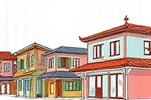 条漫《折纸飞行课》封面，教室里飞出满室纸飞机的分镜